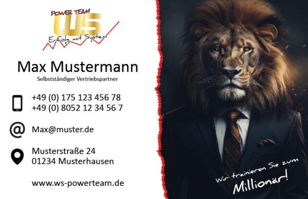 Visitenkarten "2025" – Bild 3